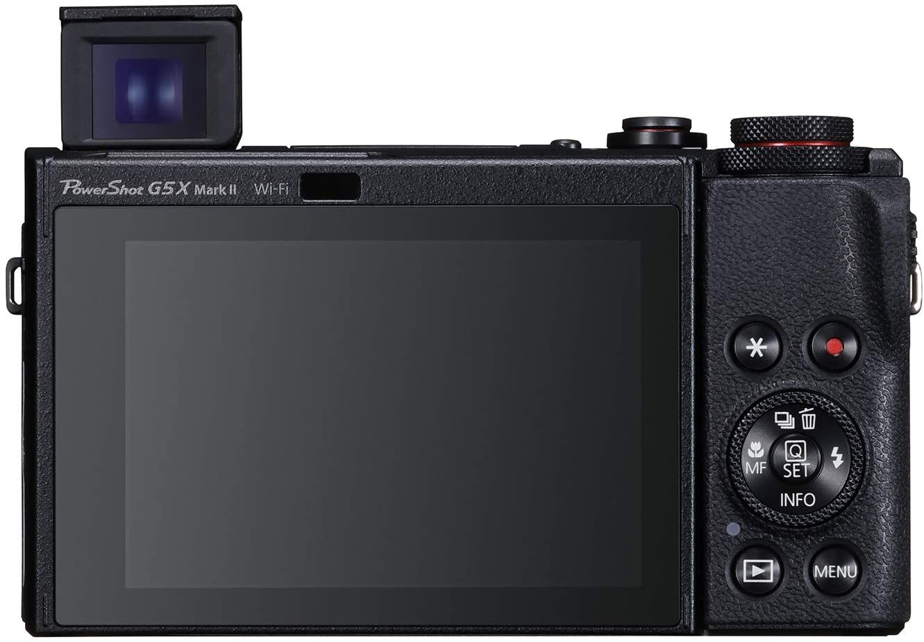 Canon G5X Mark II Digital Camera Rear