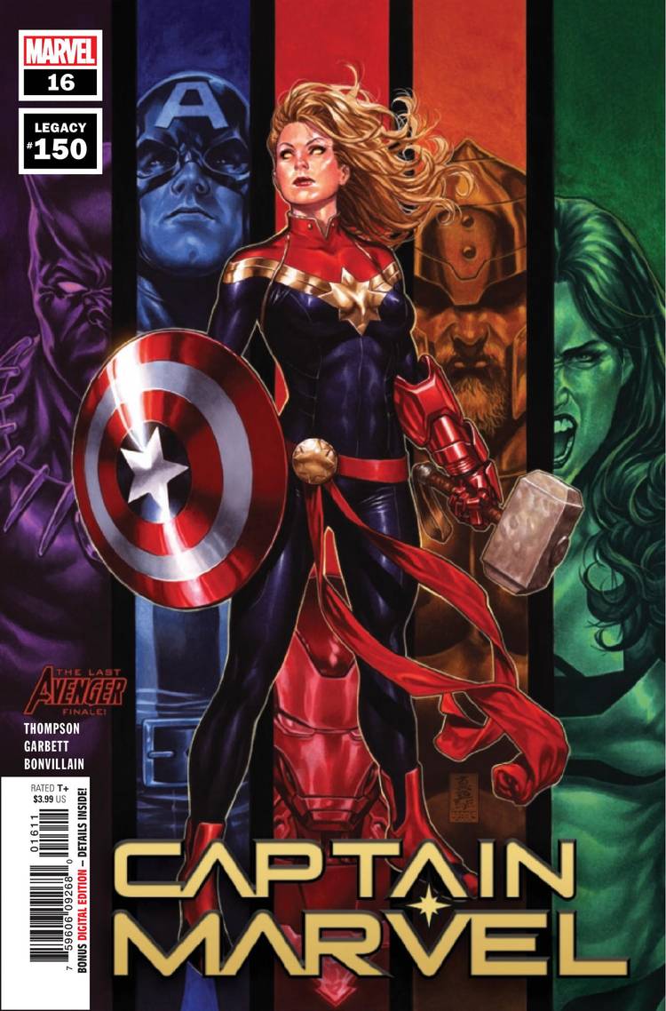 Captain Marvel Just Got a Brand New (American) Weapon