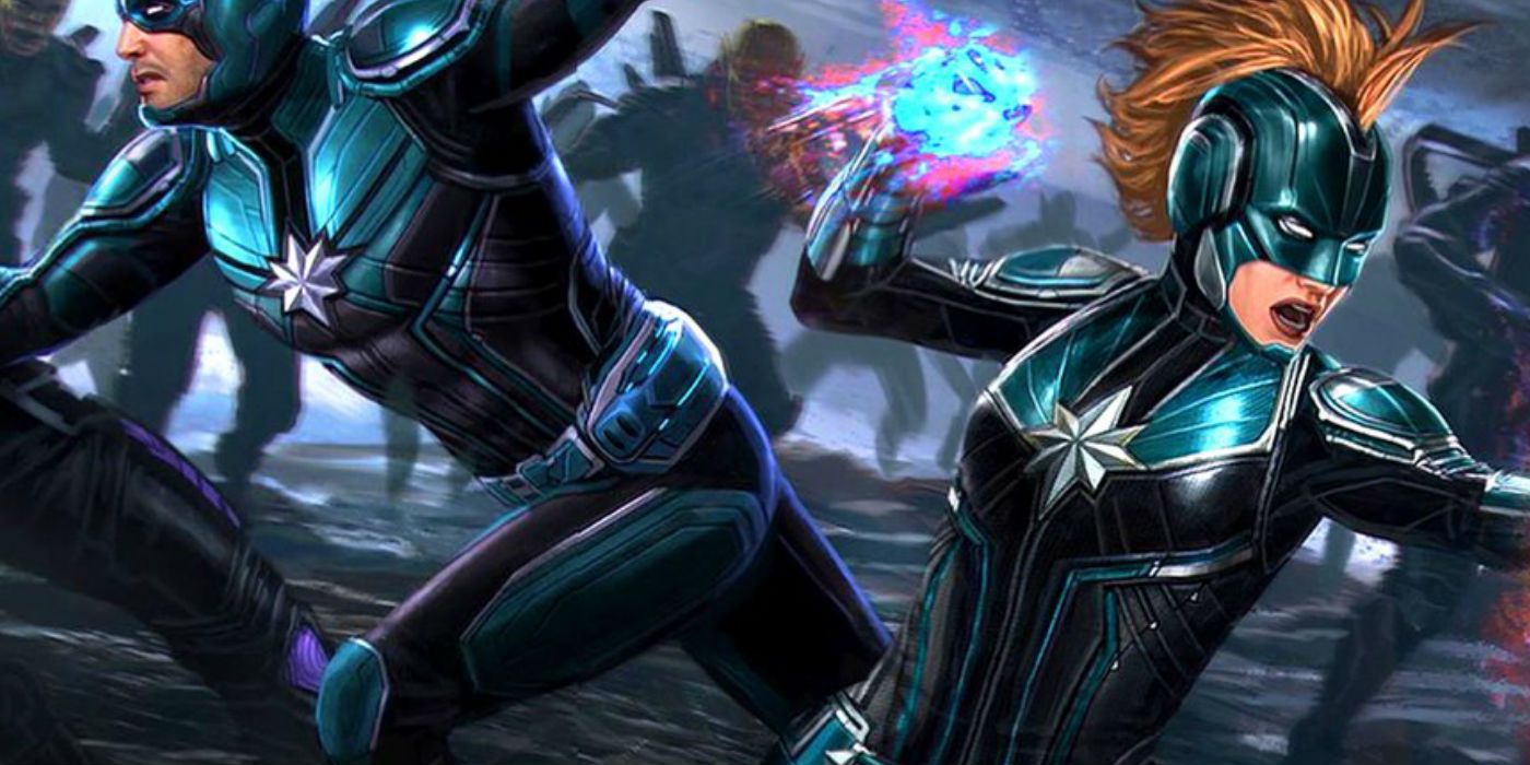 Captain Marvel: Yon-Rogg & Vers Team Up Against Skrulls In Concept Art