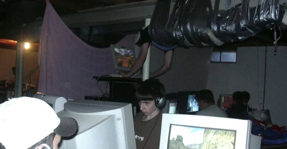 Gamer Duct Taped To The Ceiling Meme Gets A Documentary