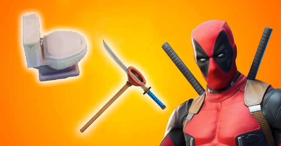 Fortnite How To Complete Week 3 Deadpool Challenges Toilets Plunger