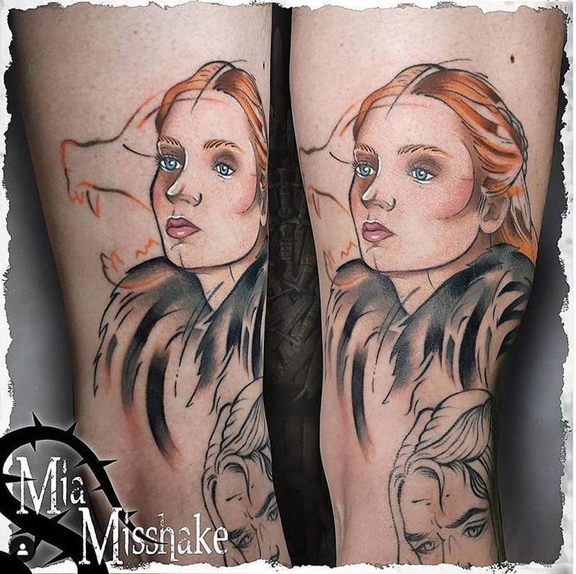 Minimalist Game of Thrones Tattoos That Speak Volumes