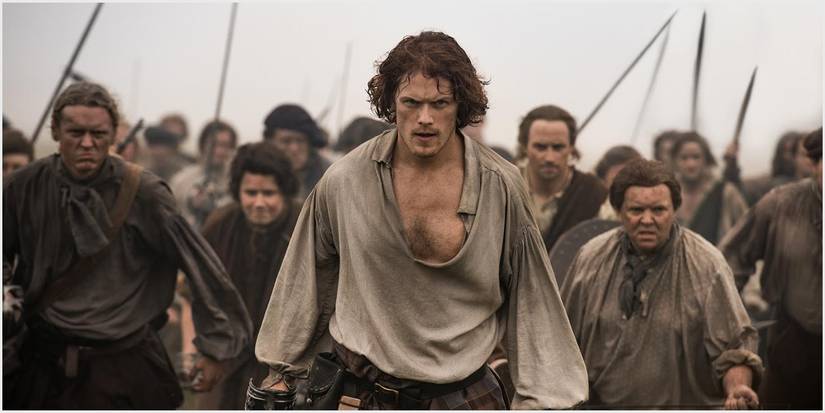 Jamie at the Battle of Culloden