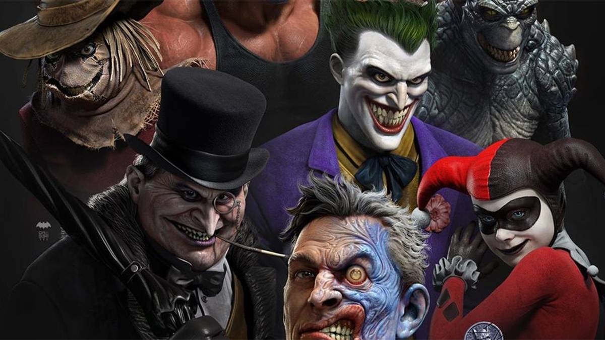 Batman: The Animated Series Villains Join Forces In Awesome 3D Art