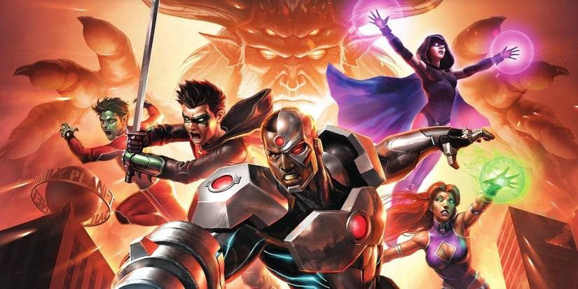 Justice League Vs. Teen Titans Cropped
