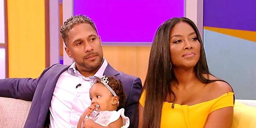 Kenya Moore and Marc Daly from The Real Housewives of Atlanta