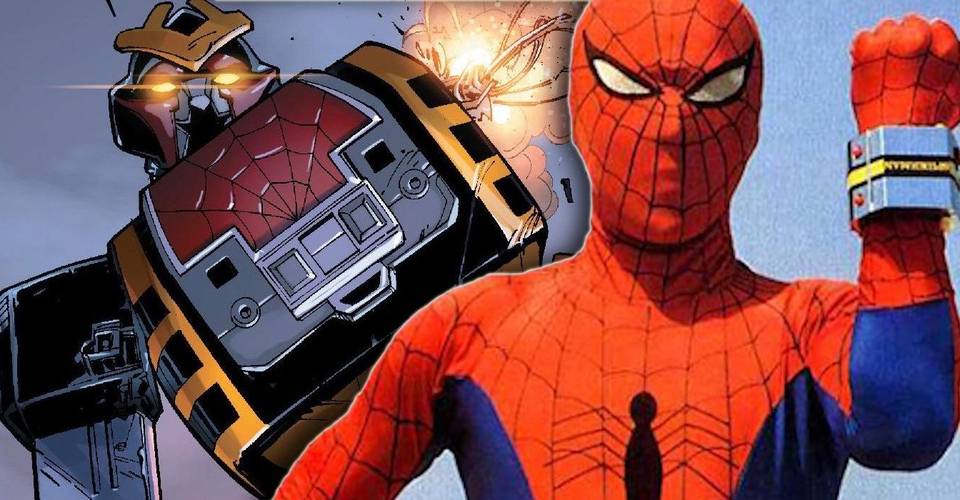 spider man s giant japanese robot