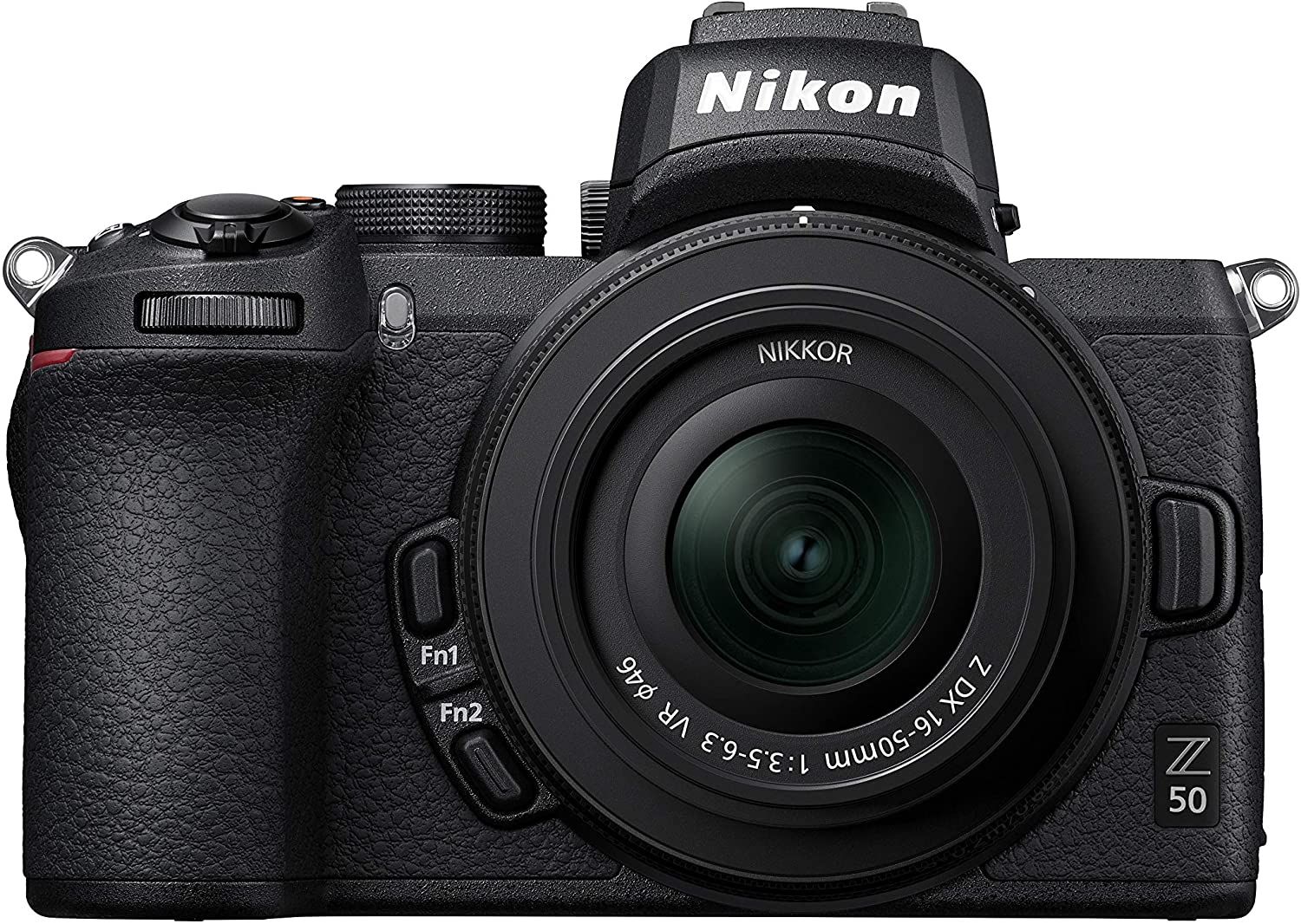 Nikon Z50 DX-format Mirrorless Camera with Nikkor Z DX 16-50mm Lens Front