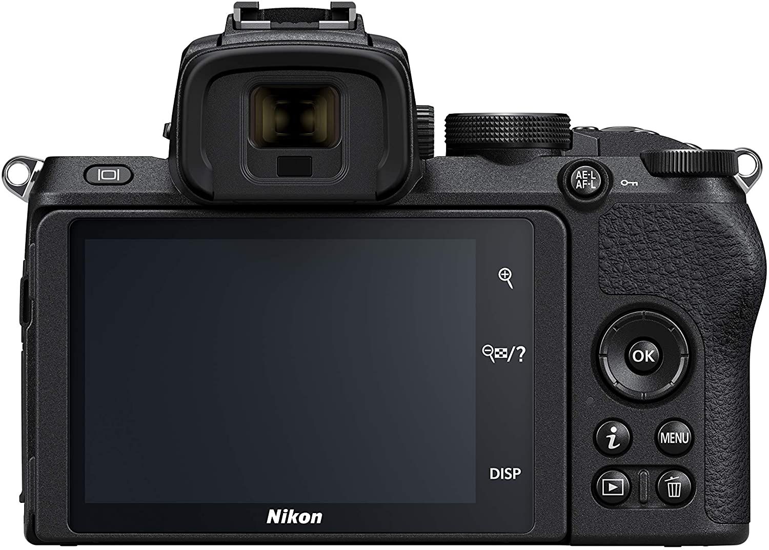 Nikon Z50 DX-format Mirrorless Camera with Nikkor Z DX 16-50mm Lens Rear
