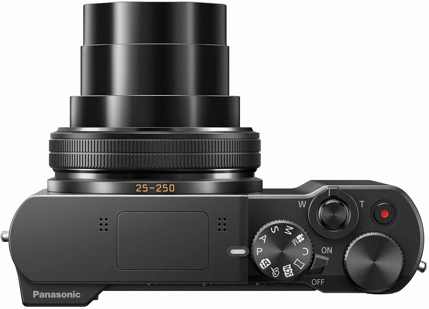 Panasonic Lumix ZS100K Top Extended Lens