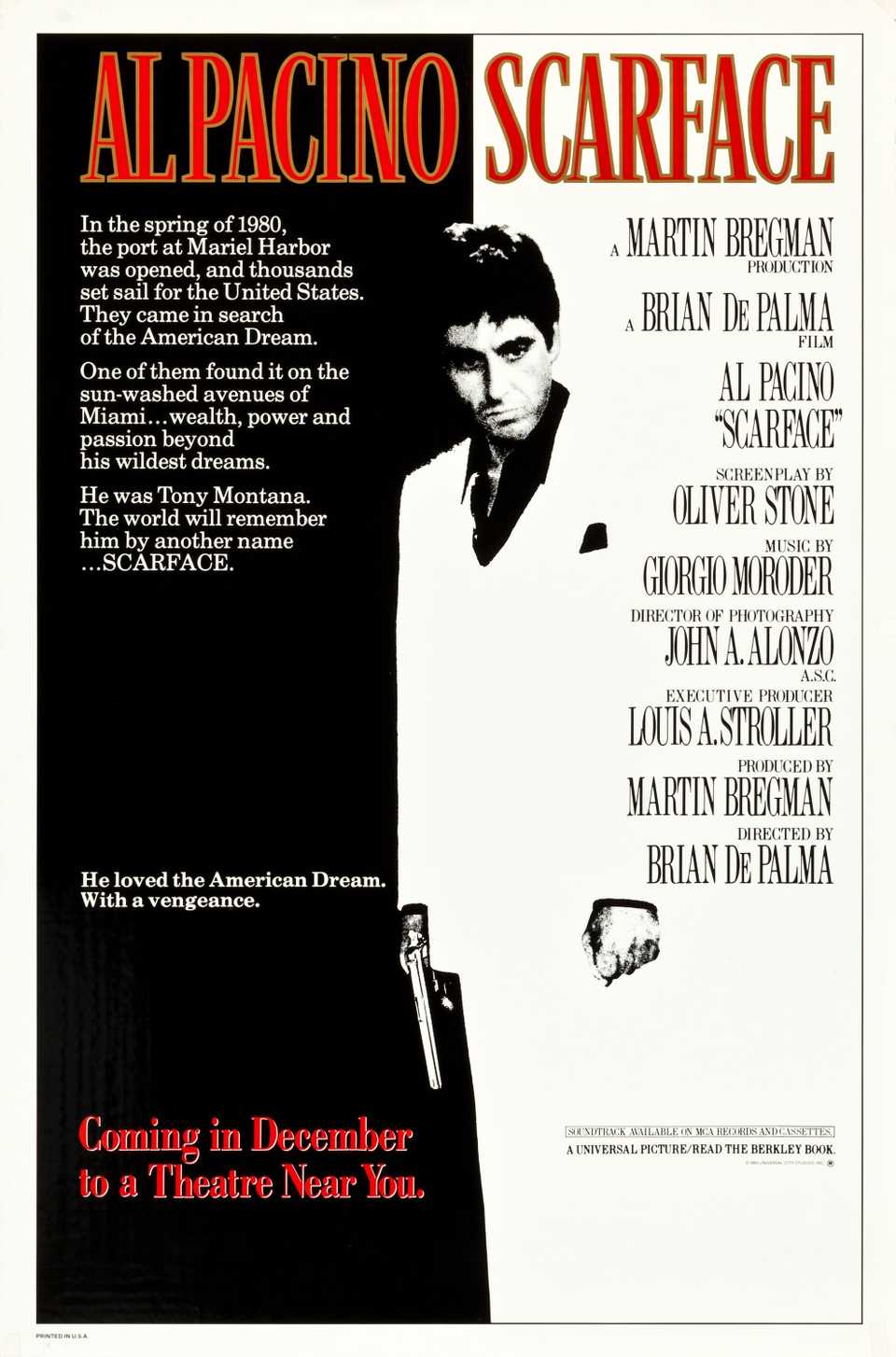 Scarface Movie Poster