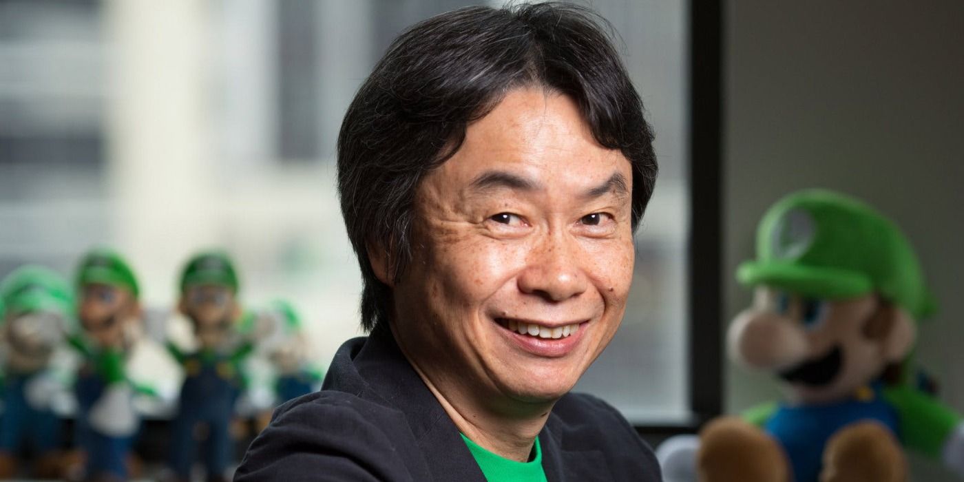 Shigeru Miaymoto Luigi Plushes
