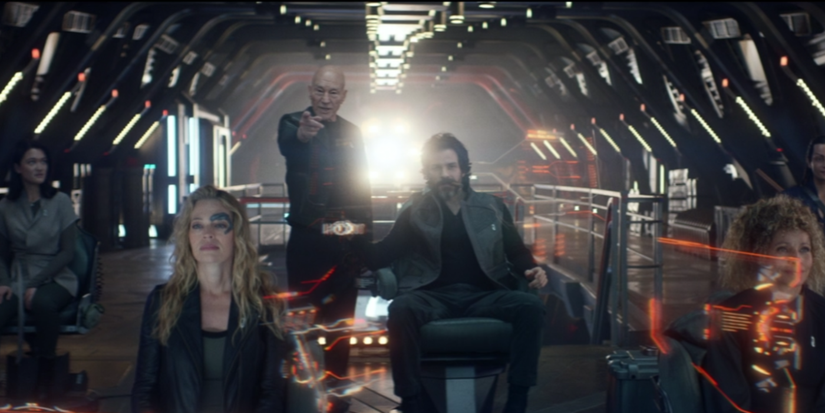 Star Trek Picard Finale crew
