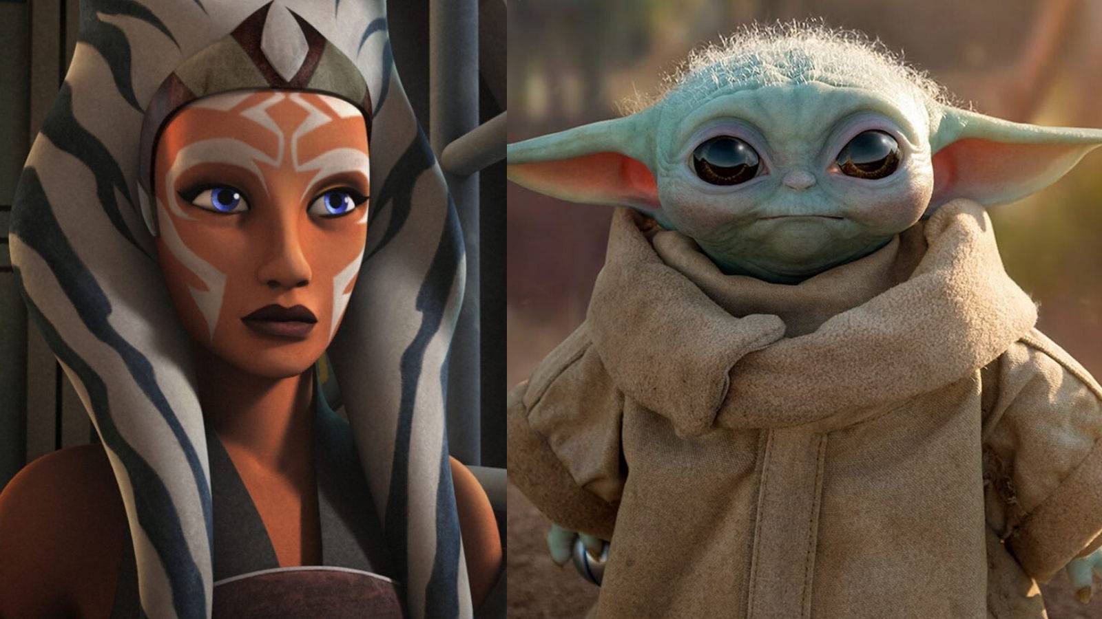 Ahsoka Cradles Baby Yoda In Stunning Mandalorian Illustration