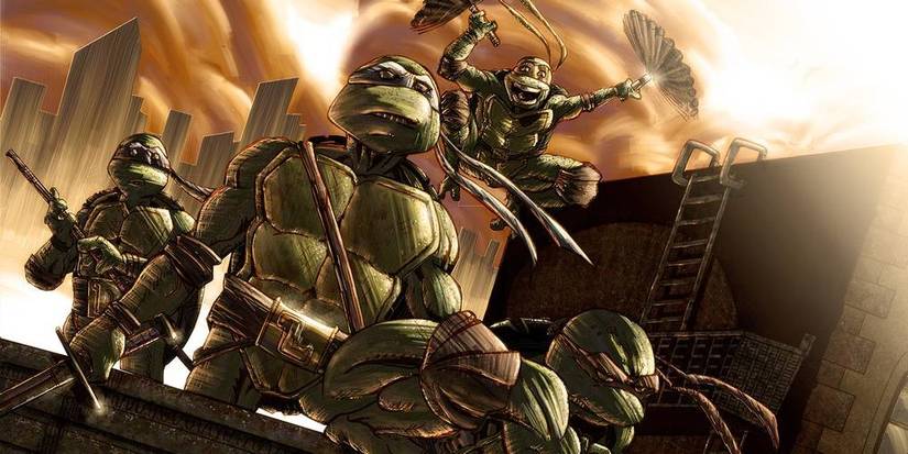 Tmnt Comic Rooftops 10 Radical Pieces Of Teenage Mutant Ninja Turtles Fan Art We Love
