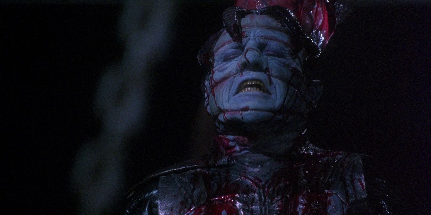 The Doctor as a Cenobite in Hellraiser II.