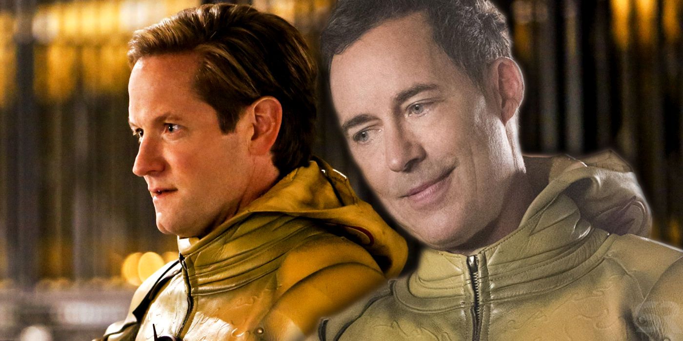 The Flash Matt Letscher and Tom Cavanagh as Reverse Flash