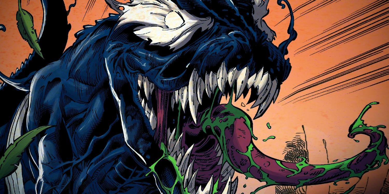Venom Dinosaur T Rex Marvel Comic