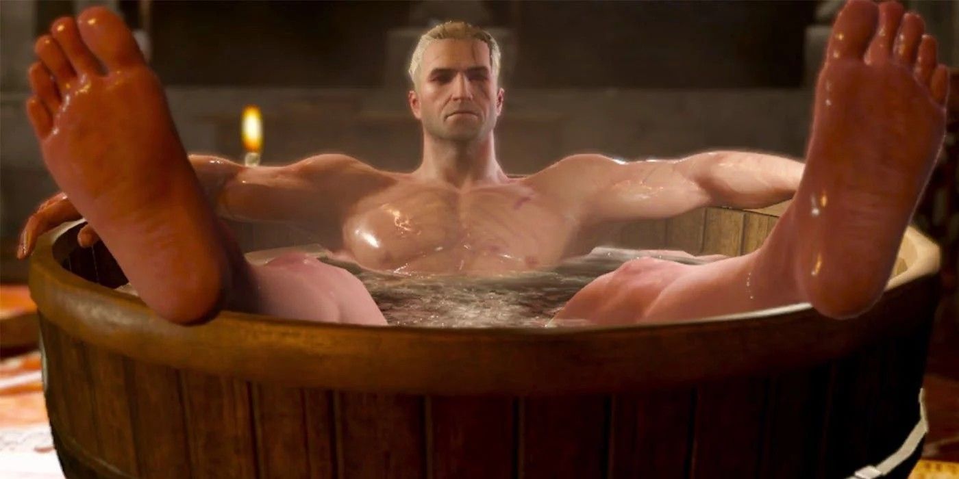 The Witcher How Netflixs Bathtub Scenes Are Different From The Game