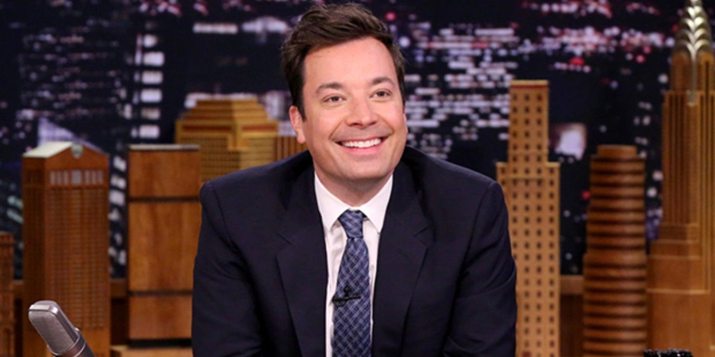 Jimmy Fallon apresentando The Tonight Show
