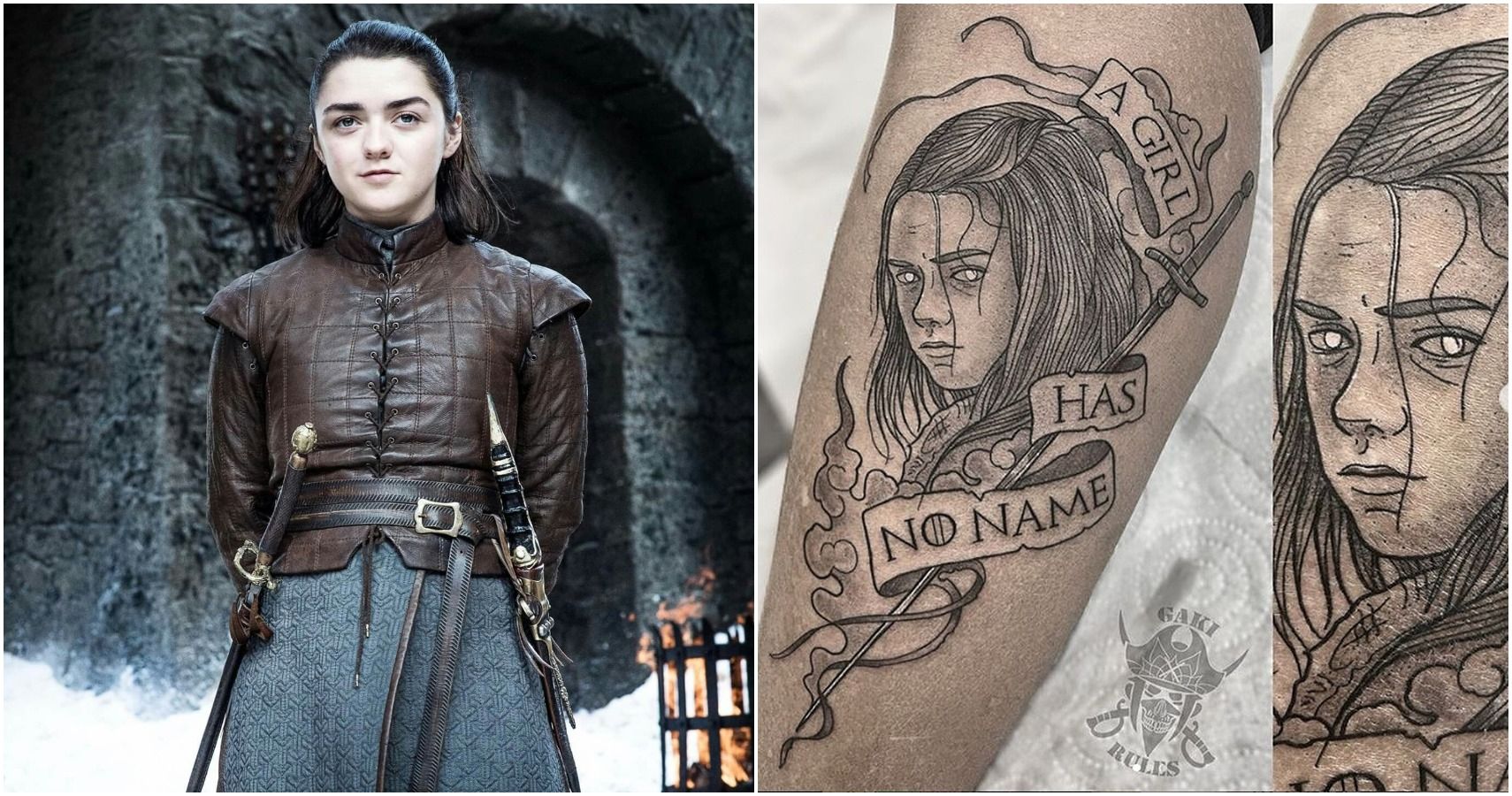 Minimalist Game of Thrones Tattoos Revealed
