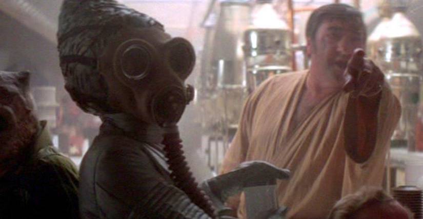 Cantina bartender Wuher in 1977's Star Wars: Episode IV - A New Hope