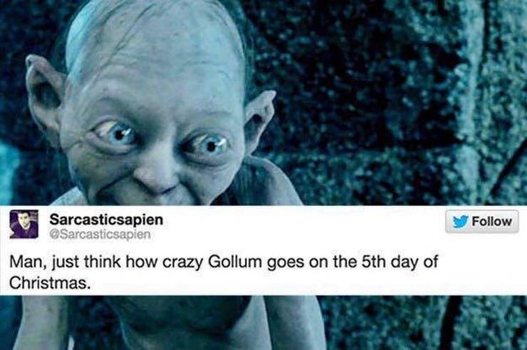 Lord Of The Rings 10 Hilarious Gollum Memes Screenrant
