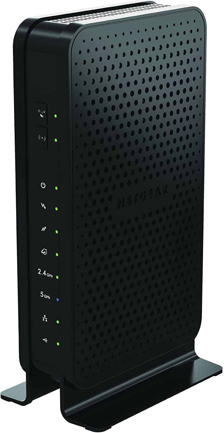 Netgear Dual-Band AC1600 Router with 16 x 2024 4 DOCSIS 3.0 Cable Modem (2-P