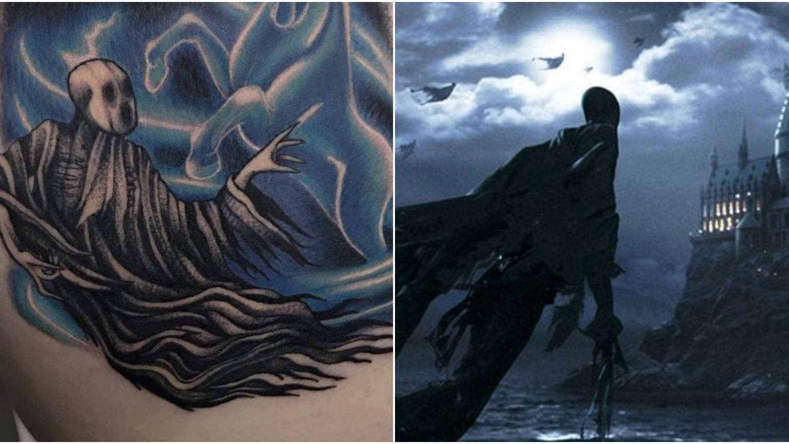 Harry Potter: 10 Dementor Tattoos Devoted Fans Will Love, image size:1600x900