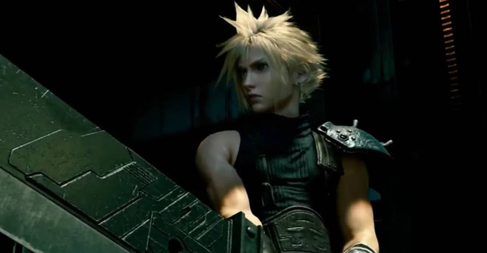 Ff7 Remake Cloud S Sword Makes No Sense And This Gif Proves It