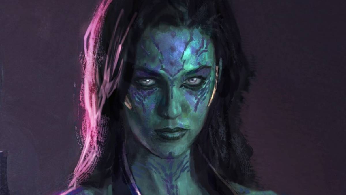 Guardians Of The Galaxy: Gamora’s Real Original Design Revealed In Art