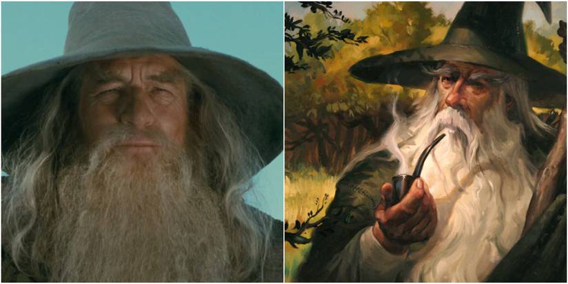 Gandalf Hobbit Comparison