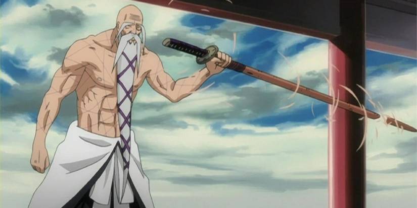 Yamamoto releasing his Ryujin Jakka - Bleach