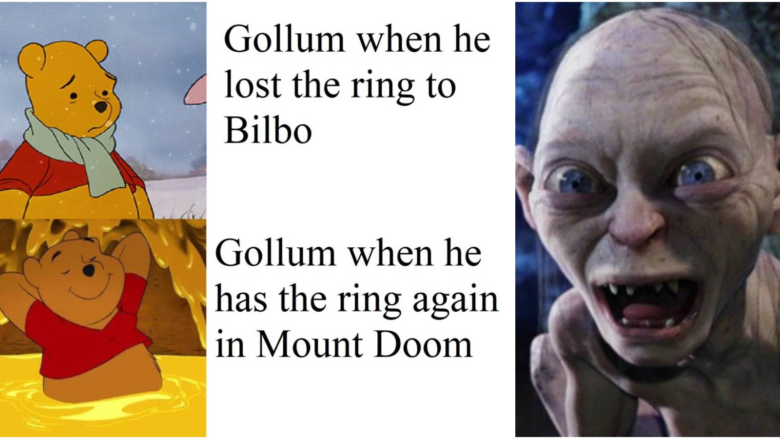 Lord Of The Rings: 10 Hilarious Gollum Memes