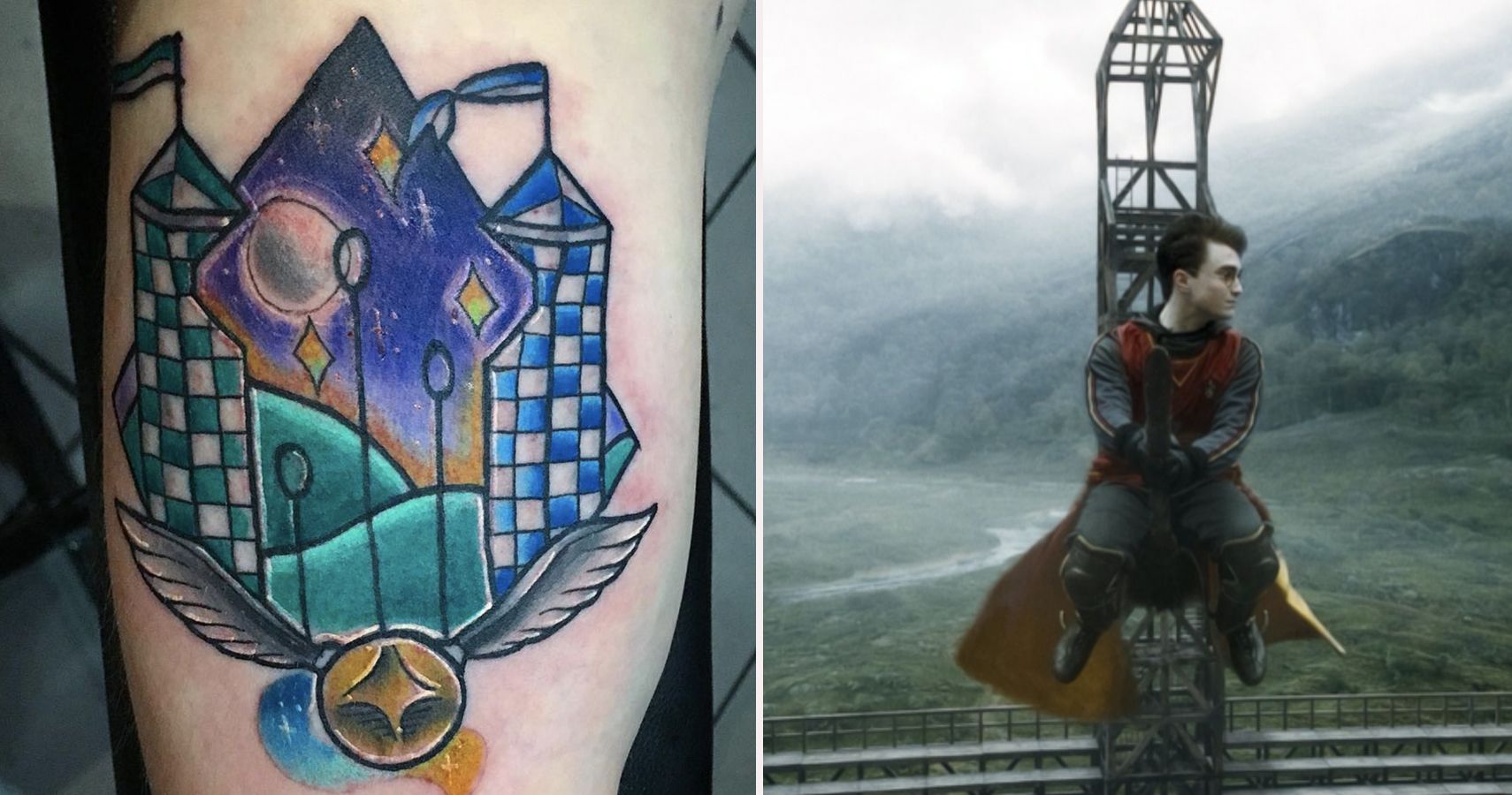 harry potter 10 quidditch tattoos fans will love  screenrant