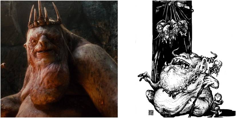 Hobbit Great Gobling Comparison