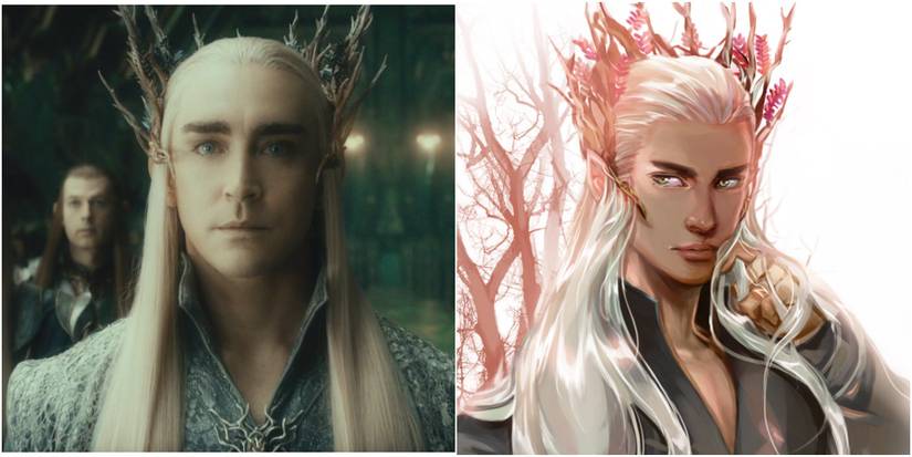 Hobbit Thranduil Comparison