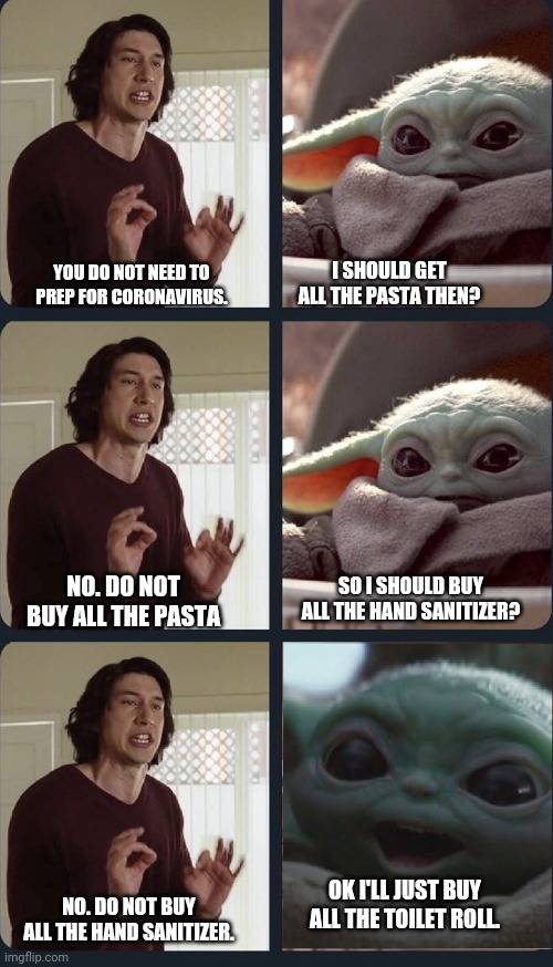 10 Hilarious Baby Yoda Vs Kylo Memes Screenrant 10 Hilarious Baby Yoda Vs Kylo Memes Screenrant