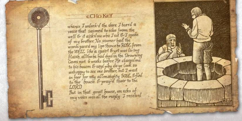 A page describing the Locke Well house and Echoes