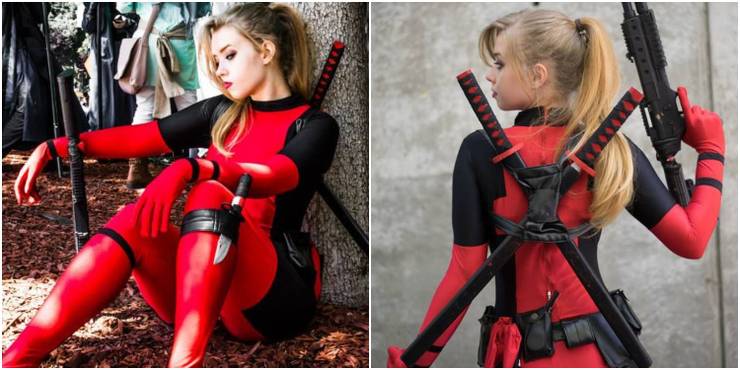 10 Most Amazing Female Deadpool Cosplay!! 16 Lovisa D Deadpool cosplay