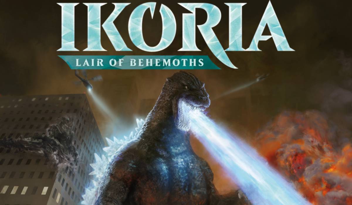godzilla mtg cards ikoria Magic: The Gathering Secret Lair: Lair of Behemoths Lands : Toys & Games Companion Your starting deck contains only cards with even converted mana costs Nethroi, Apex of Death (Biollante,