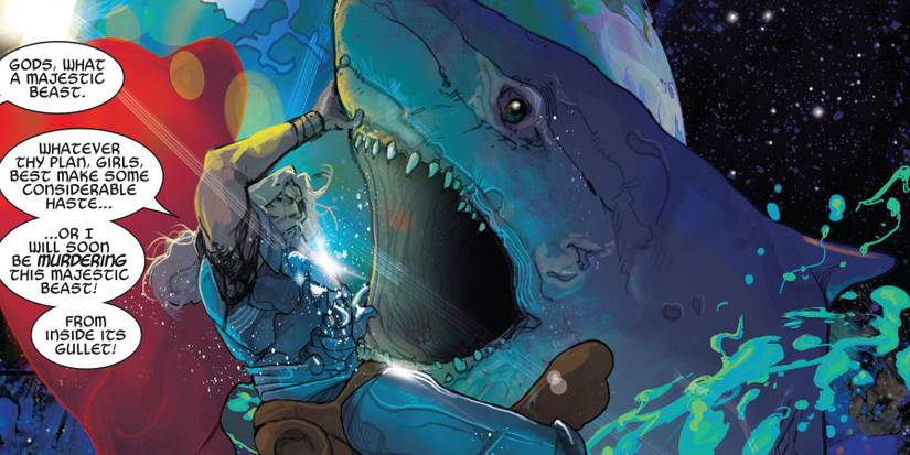 Thor 4 May Bring Marvel's Space Sharks To The MCU