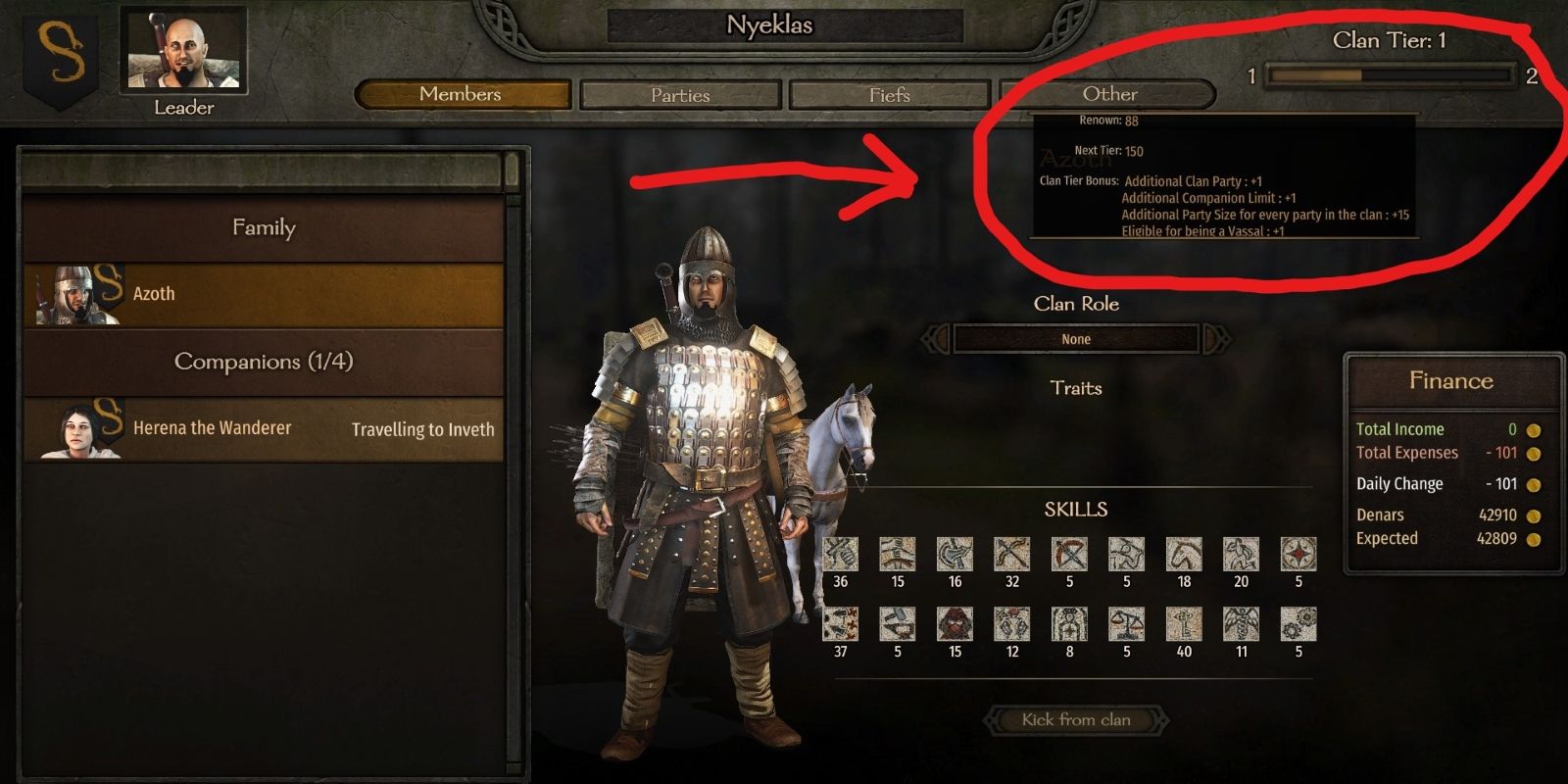 mount and blade army size