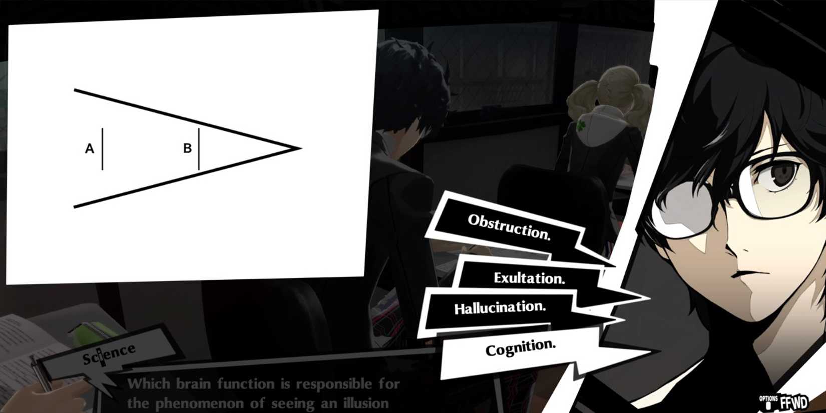 Persona 5 Royal Classroom Answers