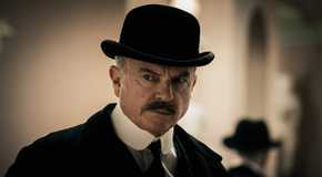 Sam Neill as Campbell looking vicious in Peaky Blinders