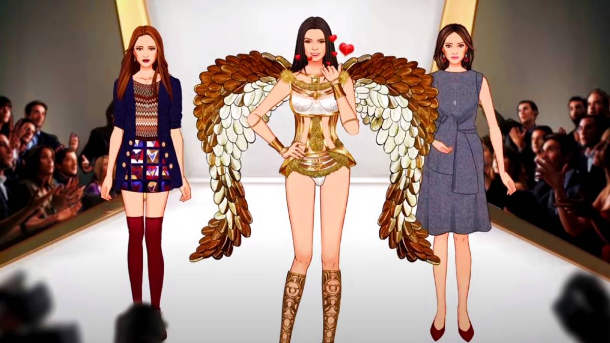 green emerald velvet dress Fashion Diva Dress Up Game - Fashionista World main image 0