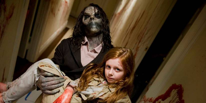 Bughuul carrying a little girl in Sinister