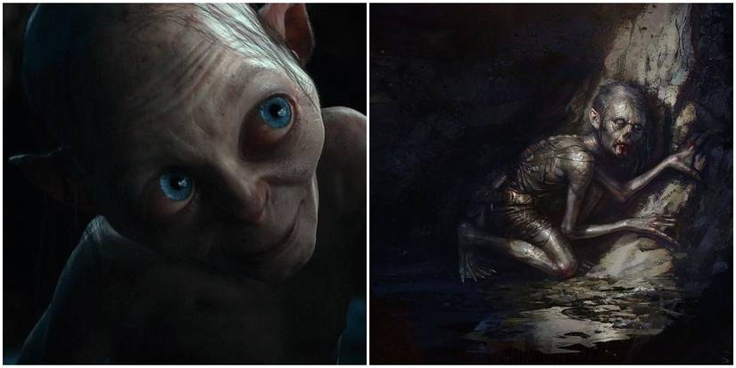 The Hobbit Gollum Comparison Image