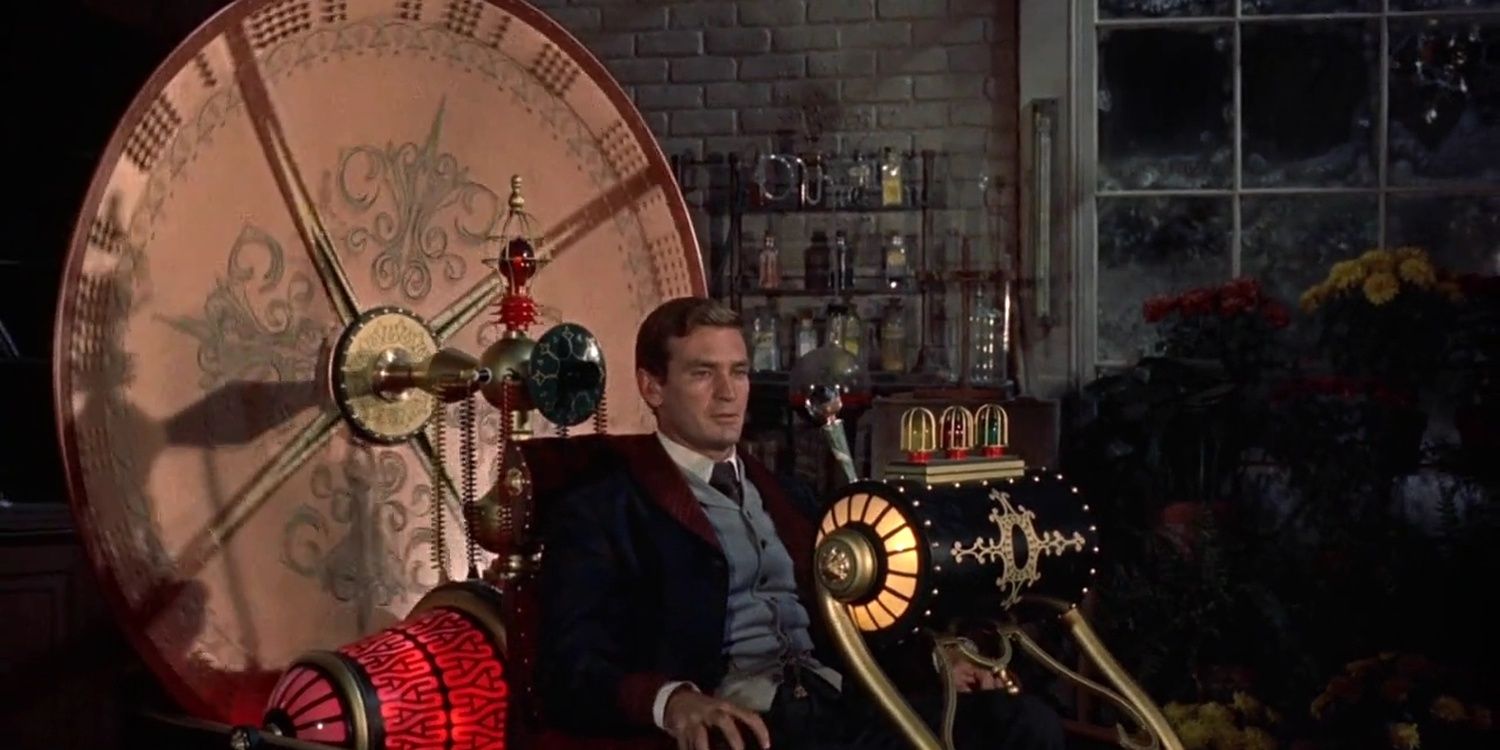 Образ машины времени восходящий. Машина времени (the time Machine)(1960). Машина времени Герберта Уэллса 1960.