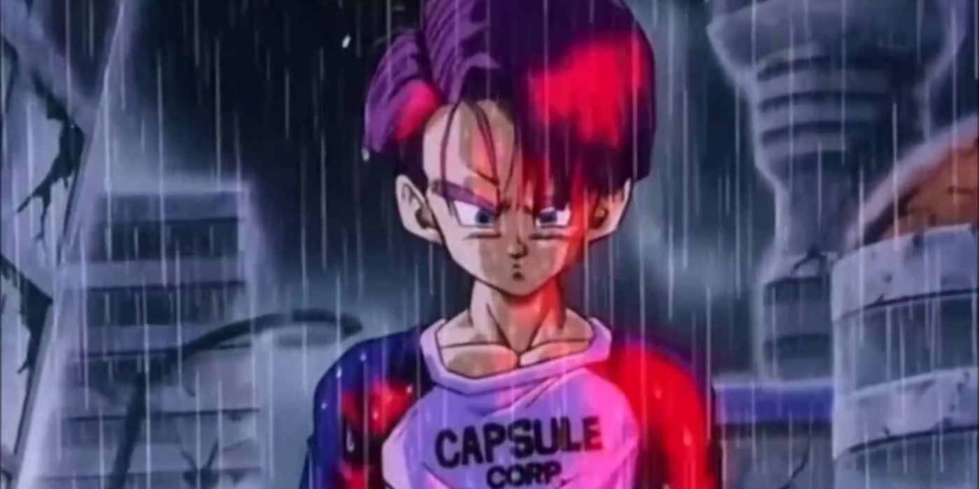 Trunks Reacting To Gohans Death In History Of Trunks